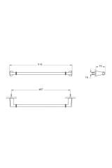 Base 800 A44083 Uzun Havluluk, Krom
