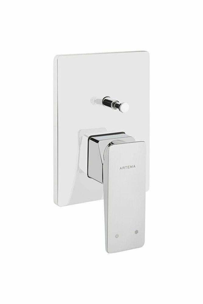 Brava A42395 Ankastre Banyo Bataryası Sıva Üstü Krom