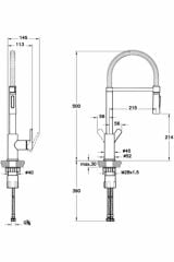 Maestro Pro A42152 Eviye Bataryası, Krom