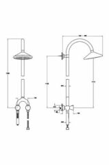 Liquid Tom Dixon Termostatik Duş Sistemi A47219 Krom
