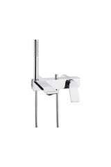 Vitra Memoria A42334 Banyo Bataryası El Duşlu Krom